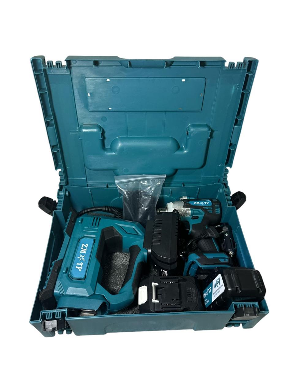 Cordless Impact Wrench and Compressor