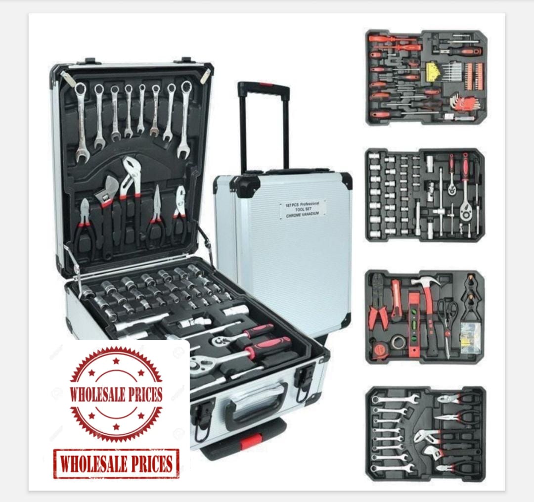 187pc Trolley Toolset